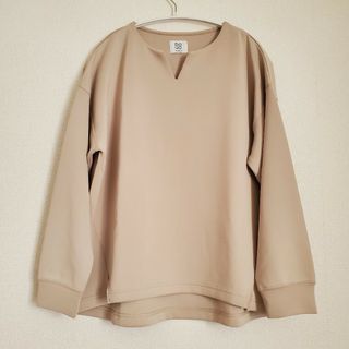 ザショップティーケー(THE SHOP TK)の【美品】THE SHOP TK　bouoダンポールキーネックプルオーバー(カットソー(長袖/七分))