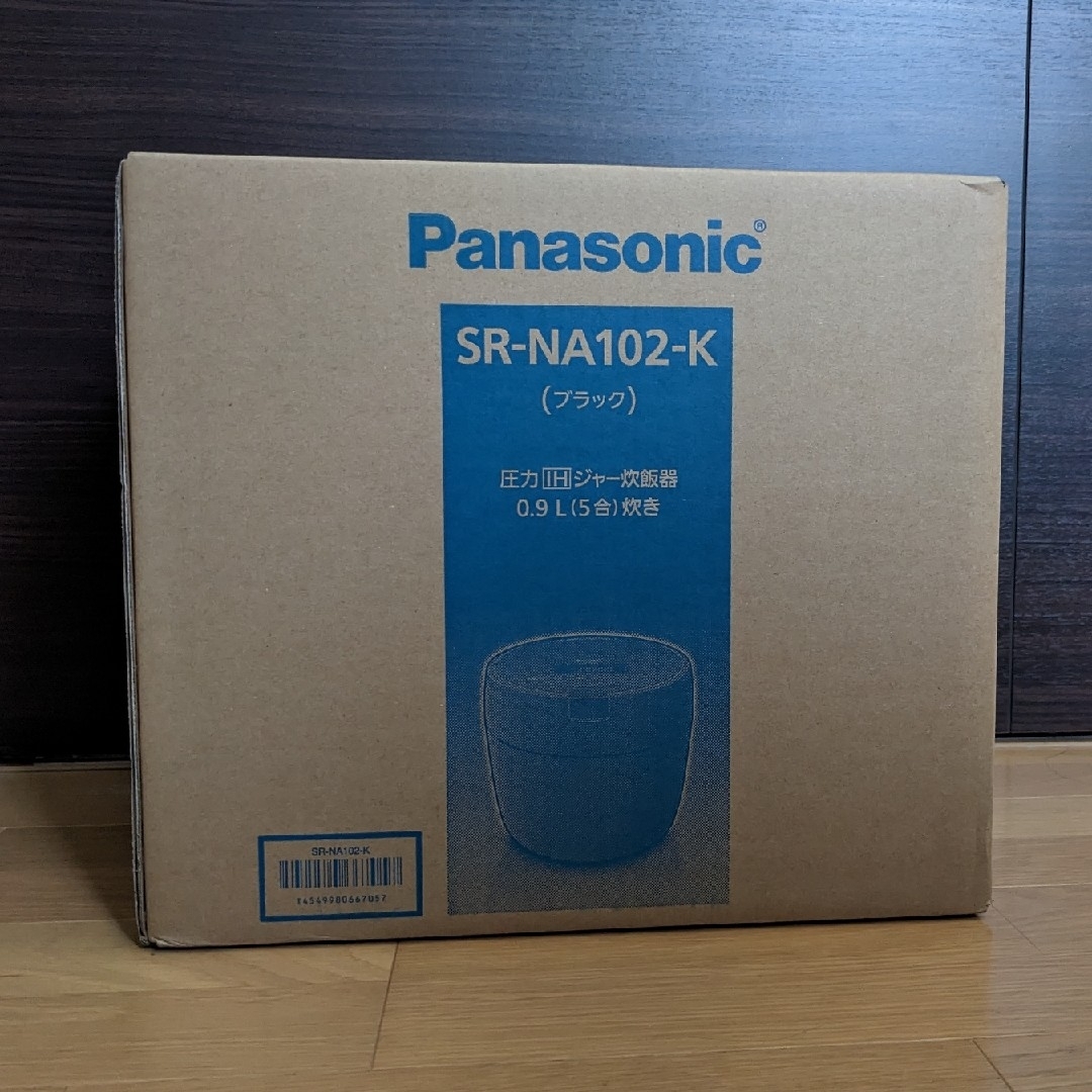 Panasonic 【新品 未開封】Panasonic炊飯ジャー SR-NA102【保証書付】の通販 by ショーン's shop ｜パナソニック ならラクマ