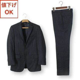 スーツカンパニー(THE SUIT COMPANY)の62【美品】ザ スーツカンパニー スーツ Y5 メンズ スリム体 M 黒 秋冬(セットアップ)