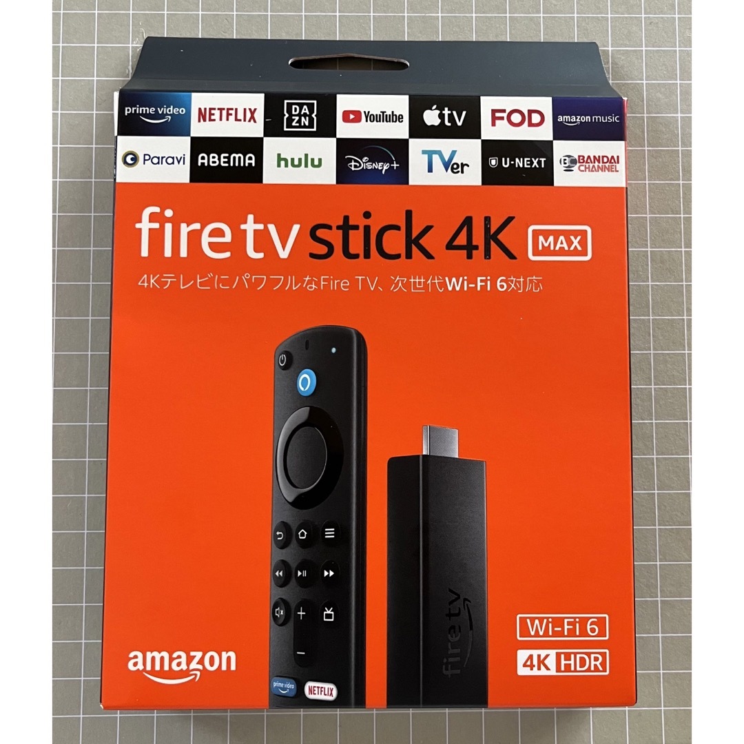 Fire TV Stick 4K MAX  ファイヤースティック新品未使用品　④