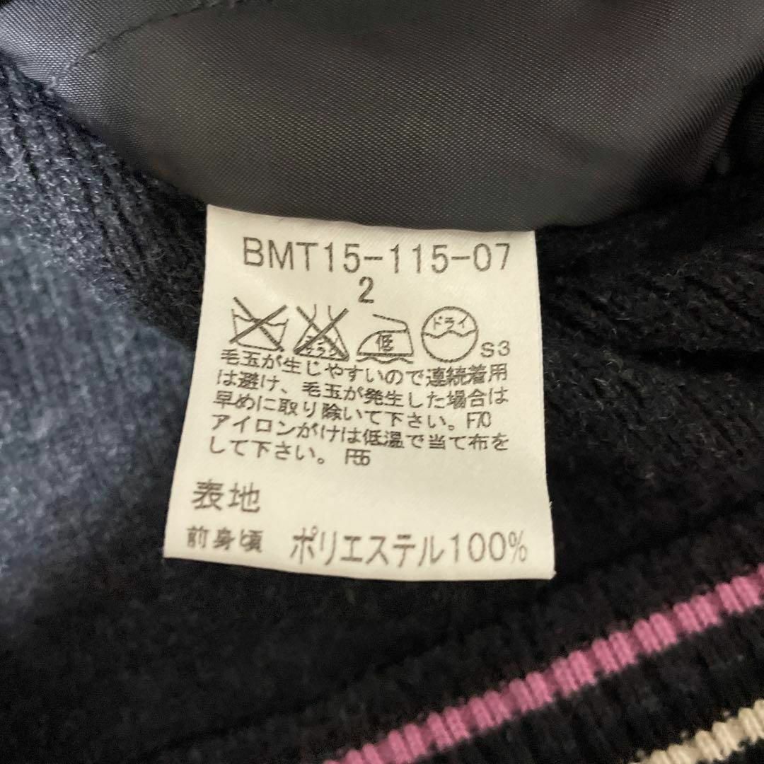BURBERRY BLACK LABEL - BURBERRY BLACK LABEL ニット×スウェード