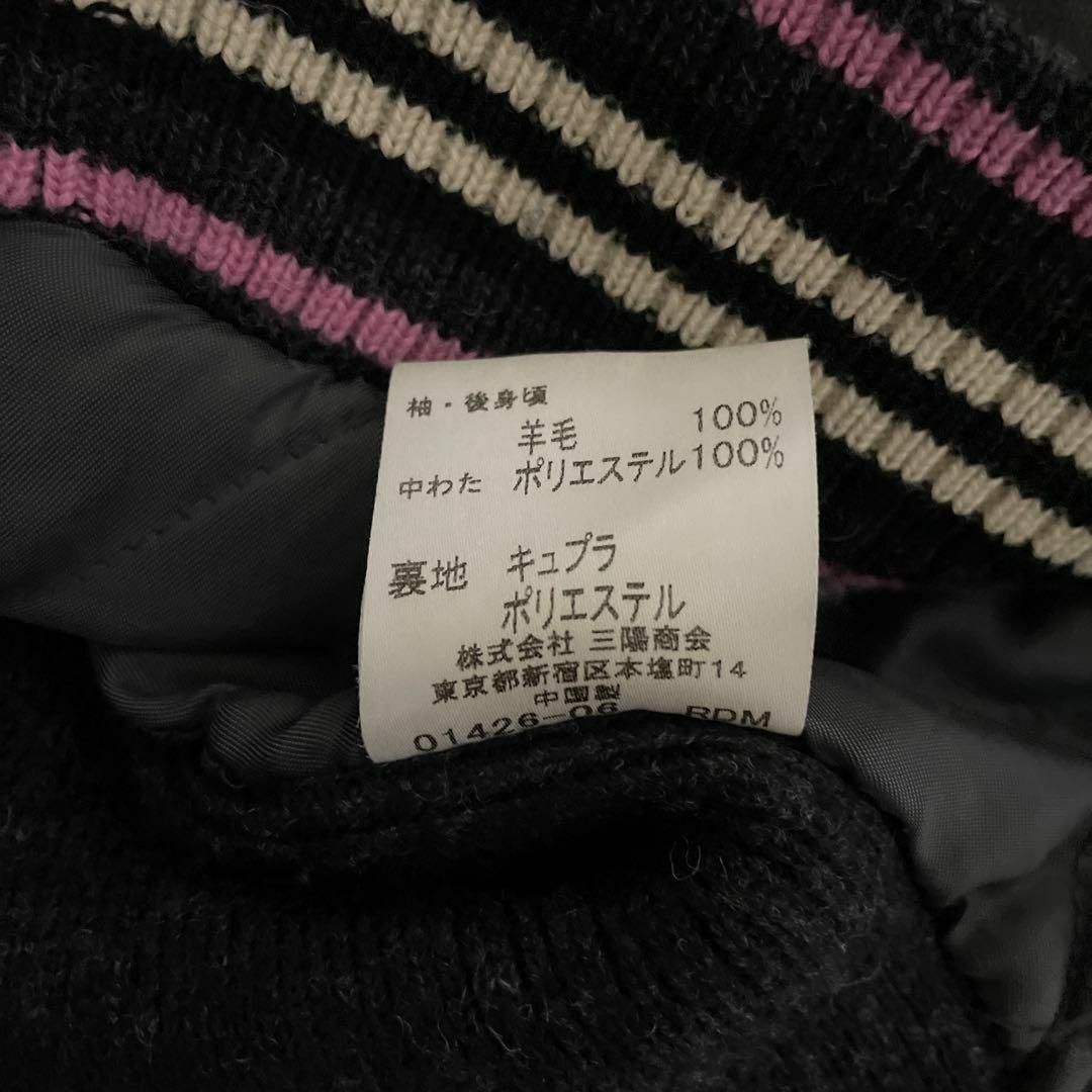 BURBERRY BLACK LABEL - BURBERRY BLACK LABEL ニット×スウェード