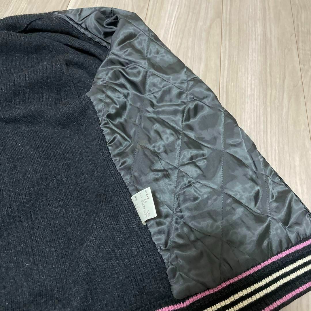 BURBERRY BLACK LABEL - BURBERRY BLACK LABEL ニット×スウェード