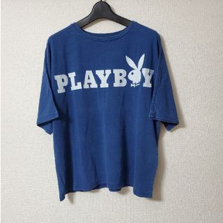 プレイボーイ(PLAYBOY)の新品プレイボーイ　インディゴTシャツ(Tシャツ(半袖/袖なし))