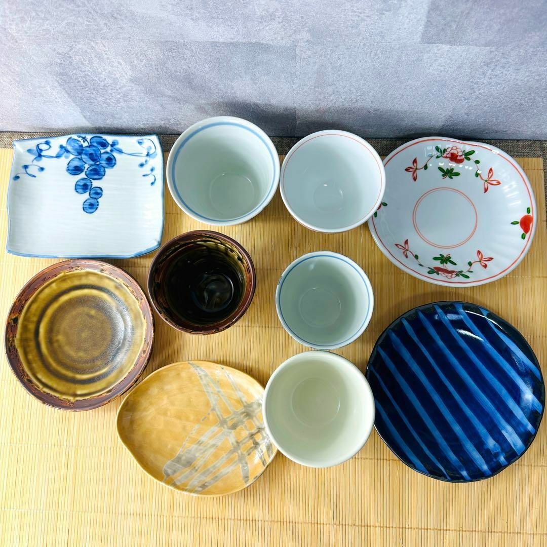 【極美品】有田焼 波佐見紀行 若手作家 茶菓揃 5客セット 3