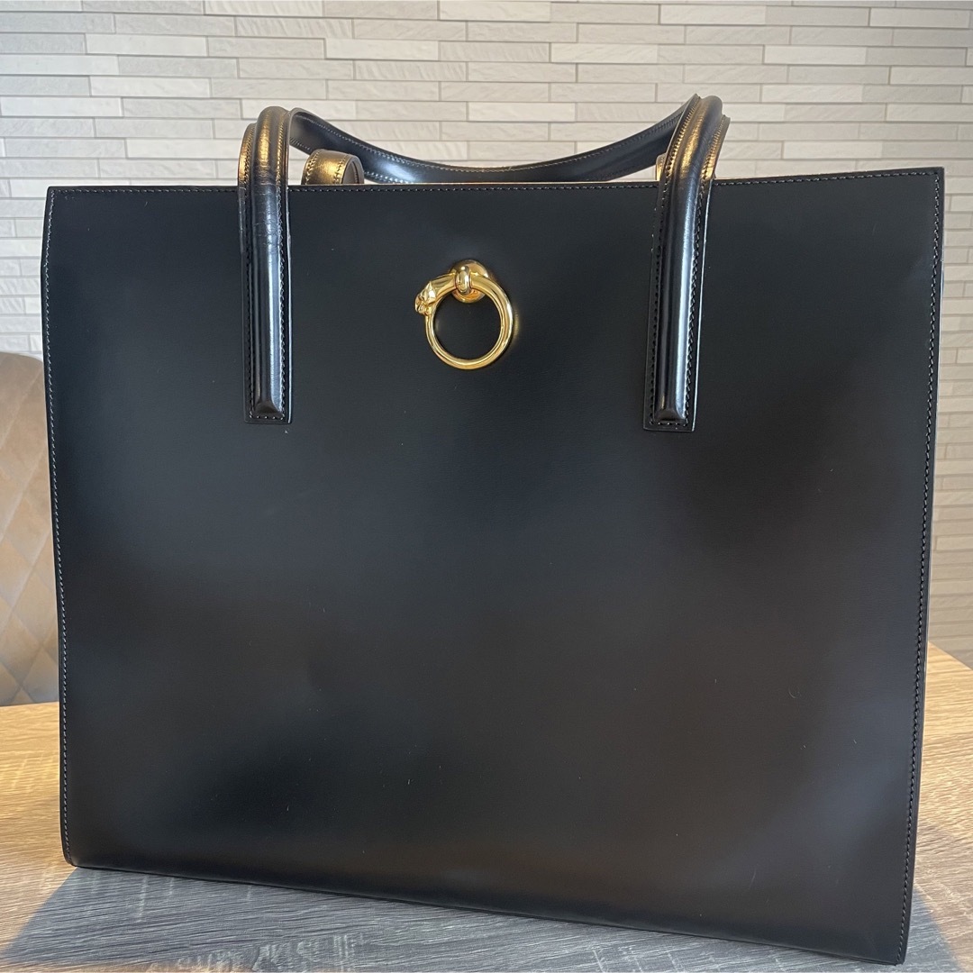 先着順】must de Cartier カルティエ ヒョウ柄 バック
