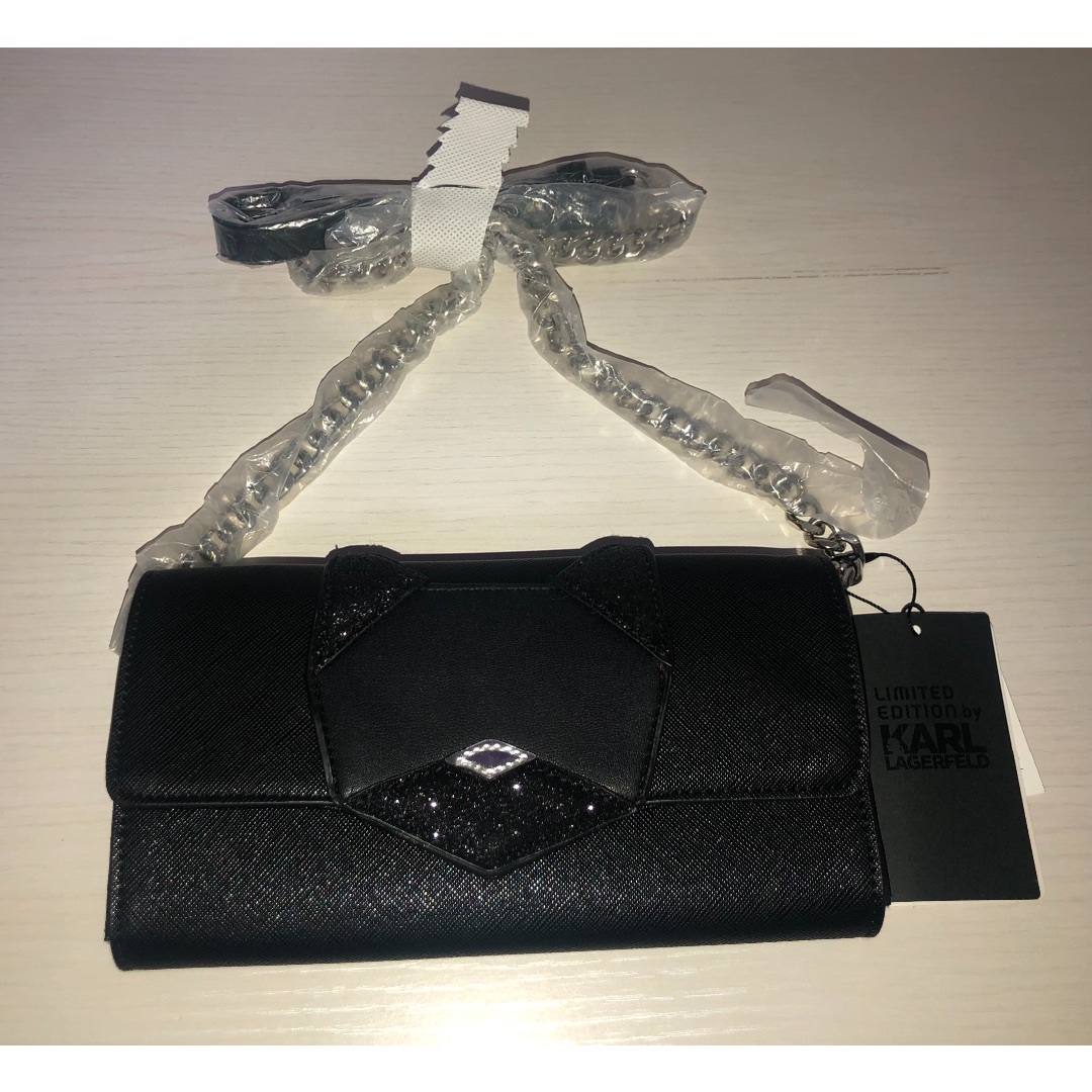 新品・未使用【Karl Lagerfeld】シュペットモチーフ長財布