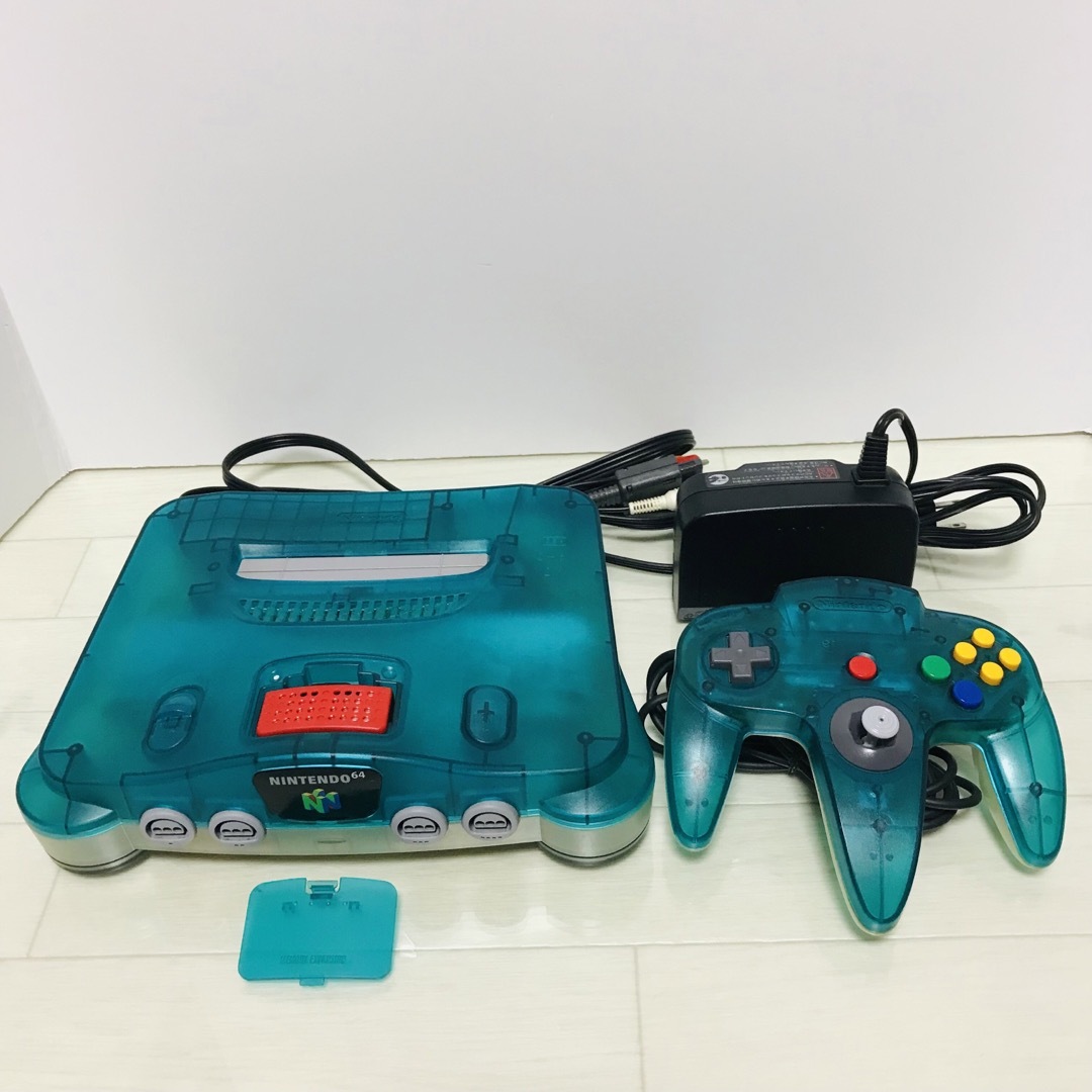 買い公式店 Nintendo64 ニンテンドウ64 クリアブルー 本体 拡張パック