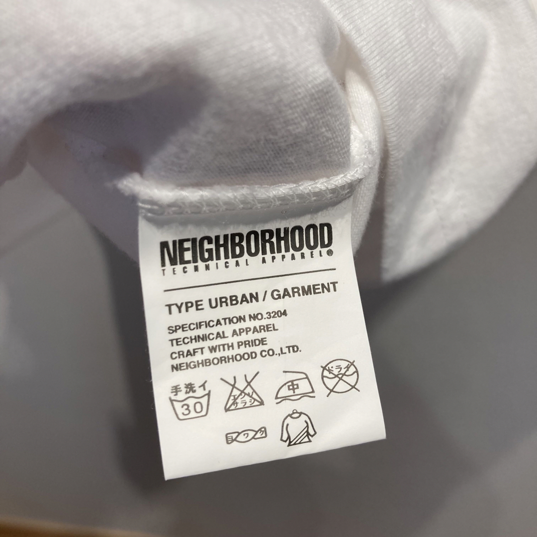 NEIGHBORHOOD(ネイバーフッド)のネイバーフッド　ラメ入りロゴTシャツ メンズのトップス(Tシャツ/カットソー(半袖/袖なし))の商品写真