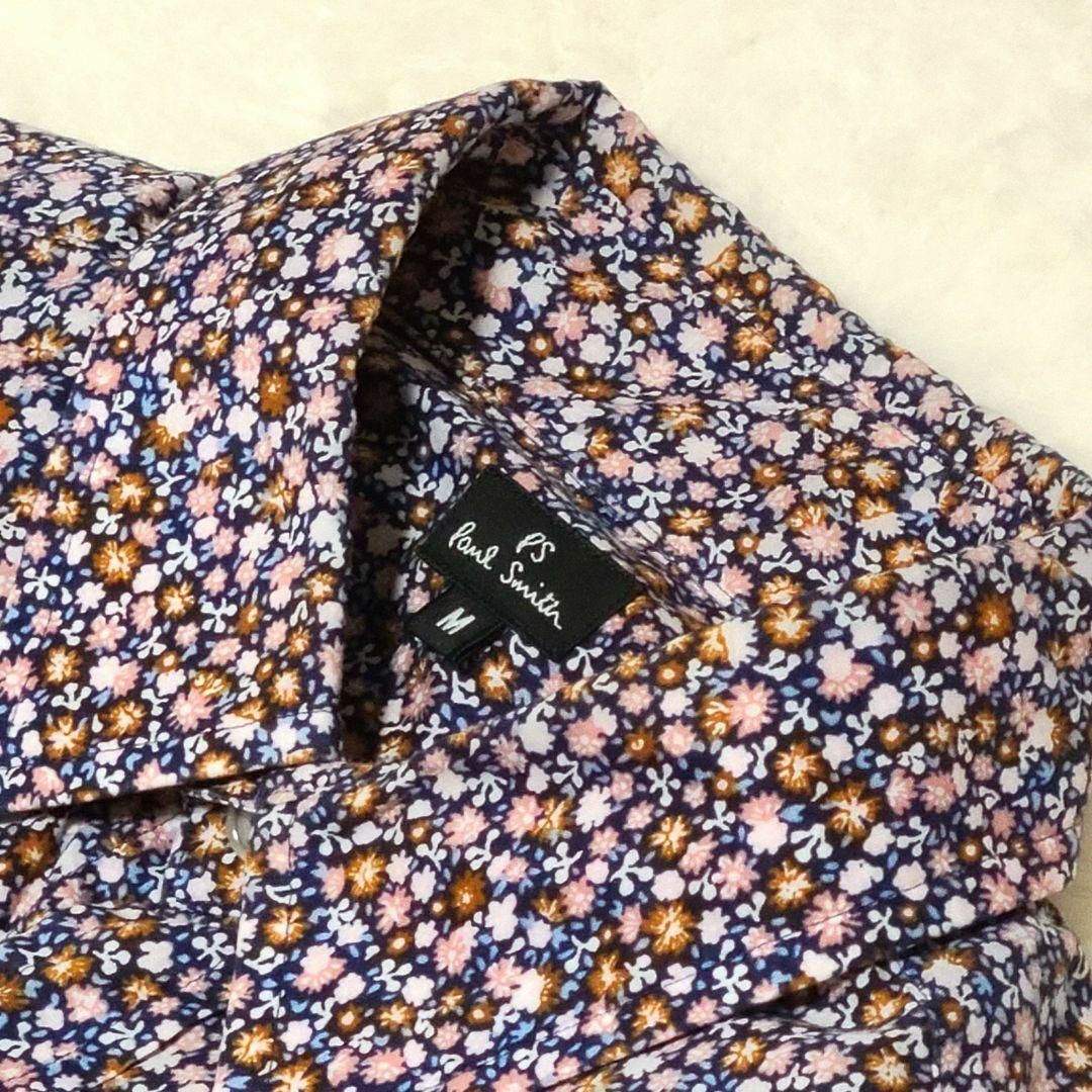 Paul Smith(ポールスミス)の【美品】 ポールスミス　花柄　総柄　シャツ　マルチカラー　サイズM メンズのトップス(シャツ)の商品写真