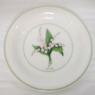 クリスチャンディオール(Christian Dior)の【未使用・美品】クリスチャン・ディオール　花柄　小皿(食器)