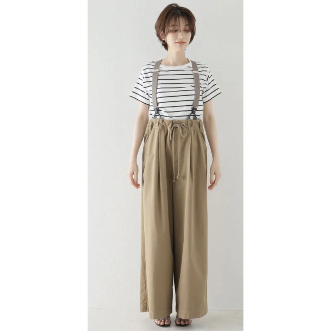 CURRENTAGE/カレンテージ CHINO SUSPENDER パンツ