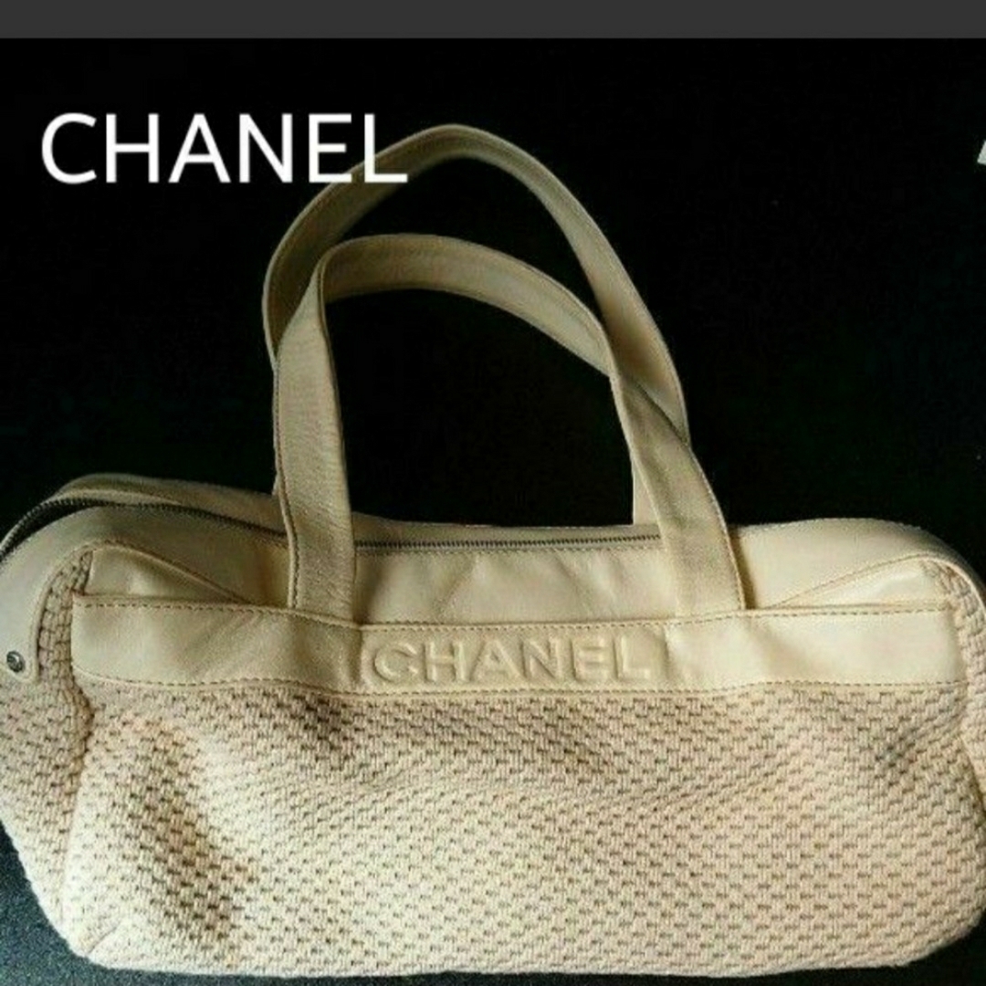 CHANEL(シャネル)ラムスキン×コットンショルダーバッグショルダーバッグ