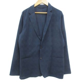 ユナイテッドアローズグリーンレーベルリラクシング(UNITED ARROWS green label relaxing)のグリーンレーベルリラクシング テーラードジャケット シングル M 紺 /FF23(テーラードジャケット)