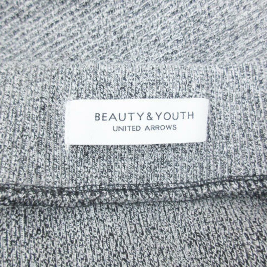 BEAUTY&YOUTH UNITED ARROWS(ビューティアンドユースユナイテッドアローズ)のB&Y ユナイテッドアローズ ニットスカート フレアスカート F グレー 黒 レディースのスカート(ロングスカート)の商品写真