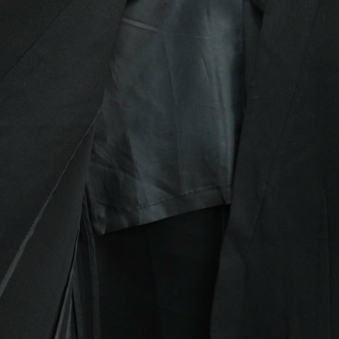 BARNEYS NEW YORK(バーニーズニューヨーク)のバーニーズニューヨーク ジャケット ミドル丈 七分袖 総裏地 36 ブラック 黒 レディースのジャケット/アウター(その他)の商品写真