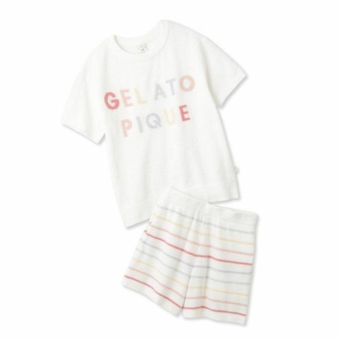 gelato pique スムーズィーカラフルボーダープルオーバーショートパンツSETの通販 by tommy スムーズィーカラフルボーダープルオーバーショートパンツSET