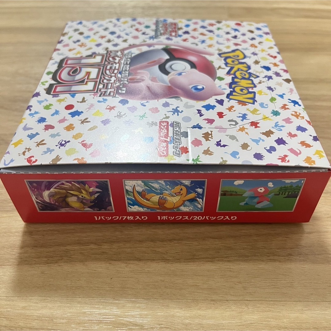 ポケモンカード151 BOX ボックス ポケモン パックのみ発送 ポケカの