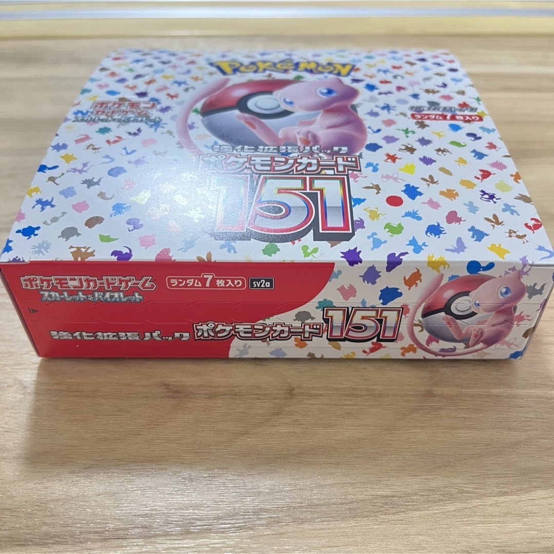 ポケモンカード151 BOX ボックス ポケモン パックのみ発送 ポケカの