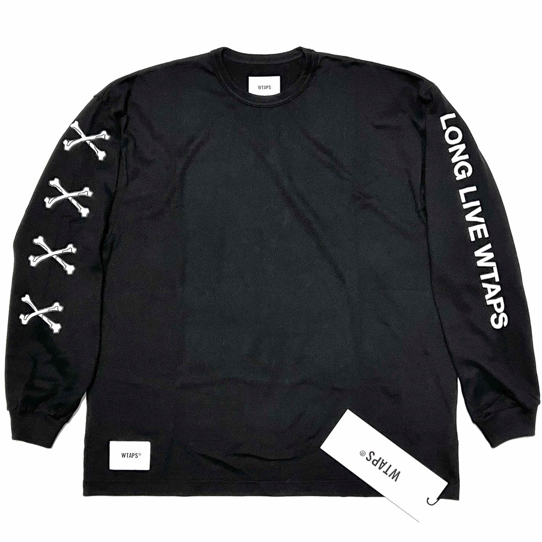 625cm肩幅02 新品 WTAPS ダブルタップス LXLXW LS ロンT クロスボーン