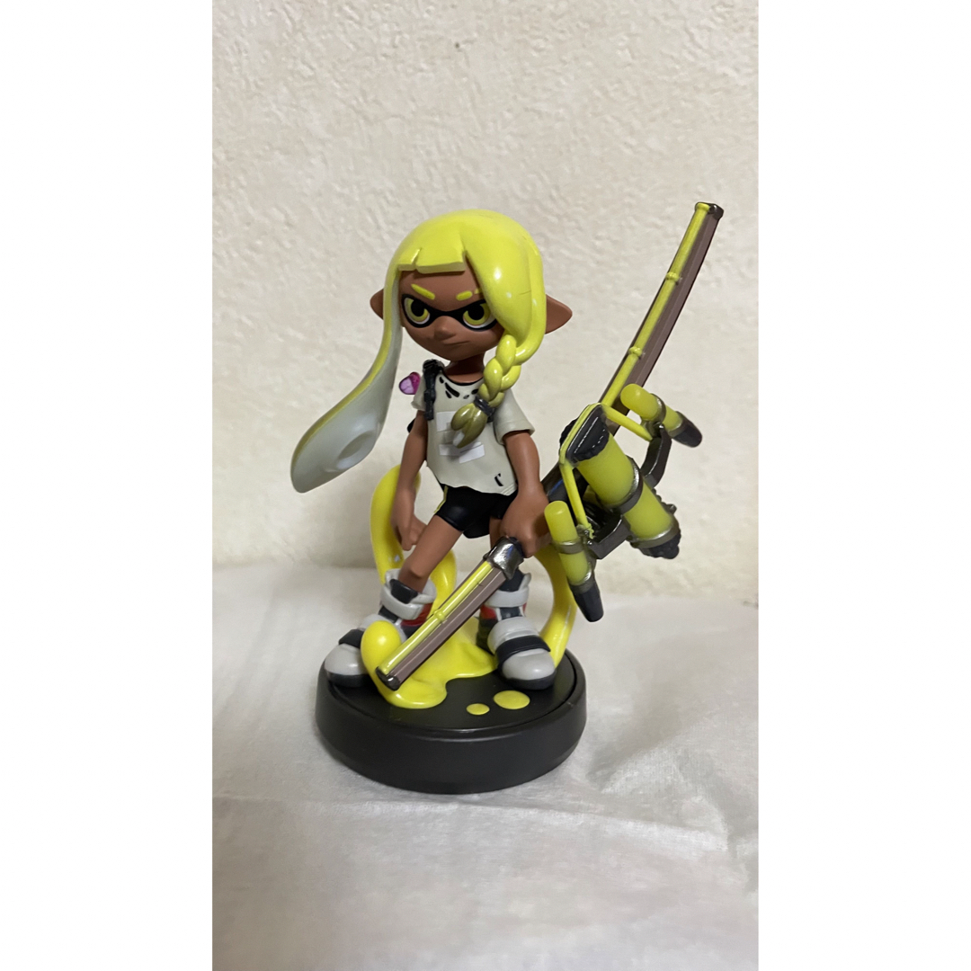 任天堂(ニンテンドウ)のスプラトゥーン3 amiibo インクリング　イエロー エンタメ/ホビーのフィギュア(ゲームキャラクター)の商品写真