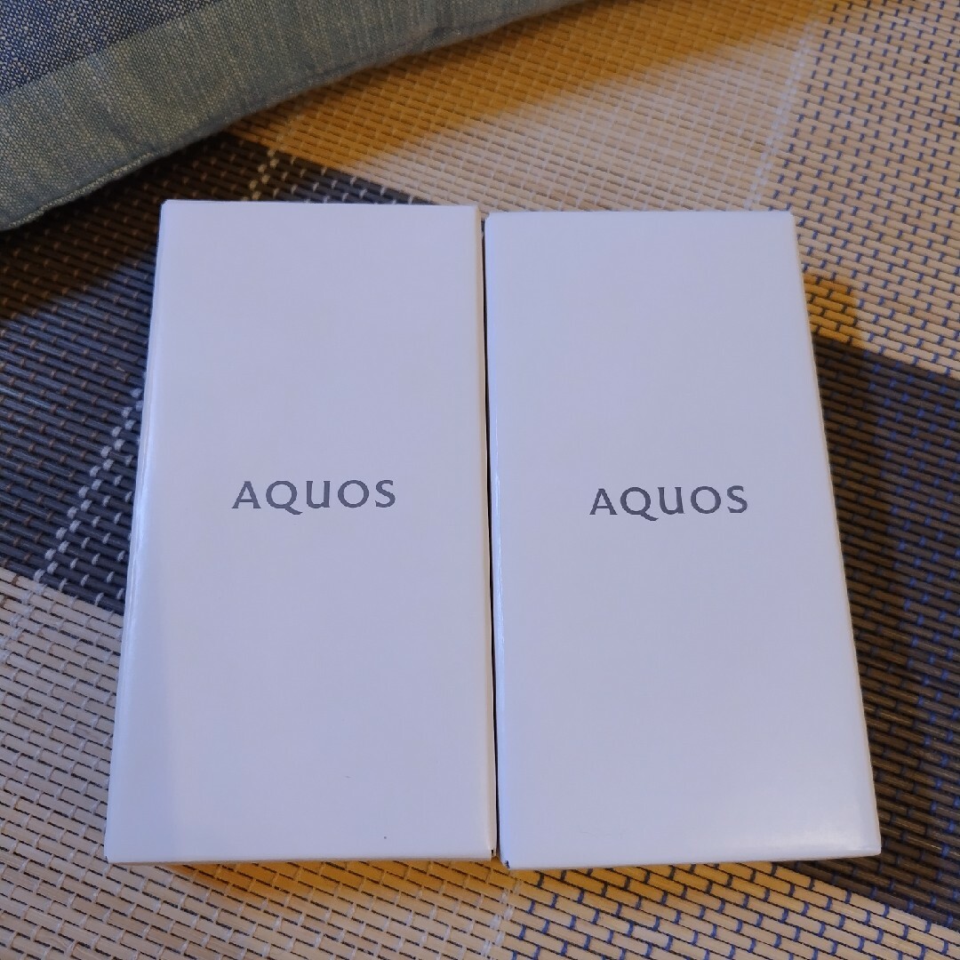 売り切り！AQUOSsense7plus　ブラック　シルバー　新品 スマホ/家電/カメラのスマートフォン/携帯電話(スマートフォン本体)の商品写真