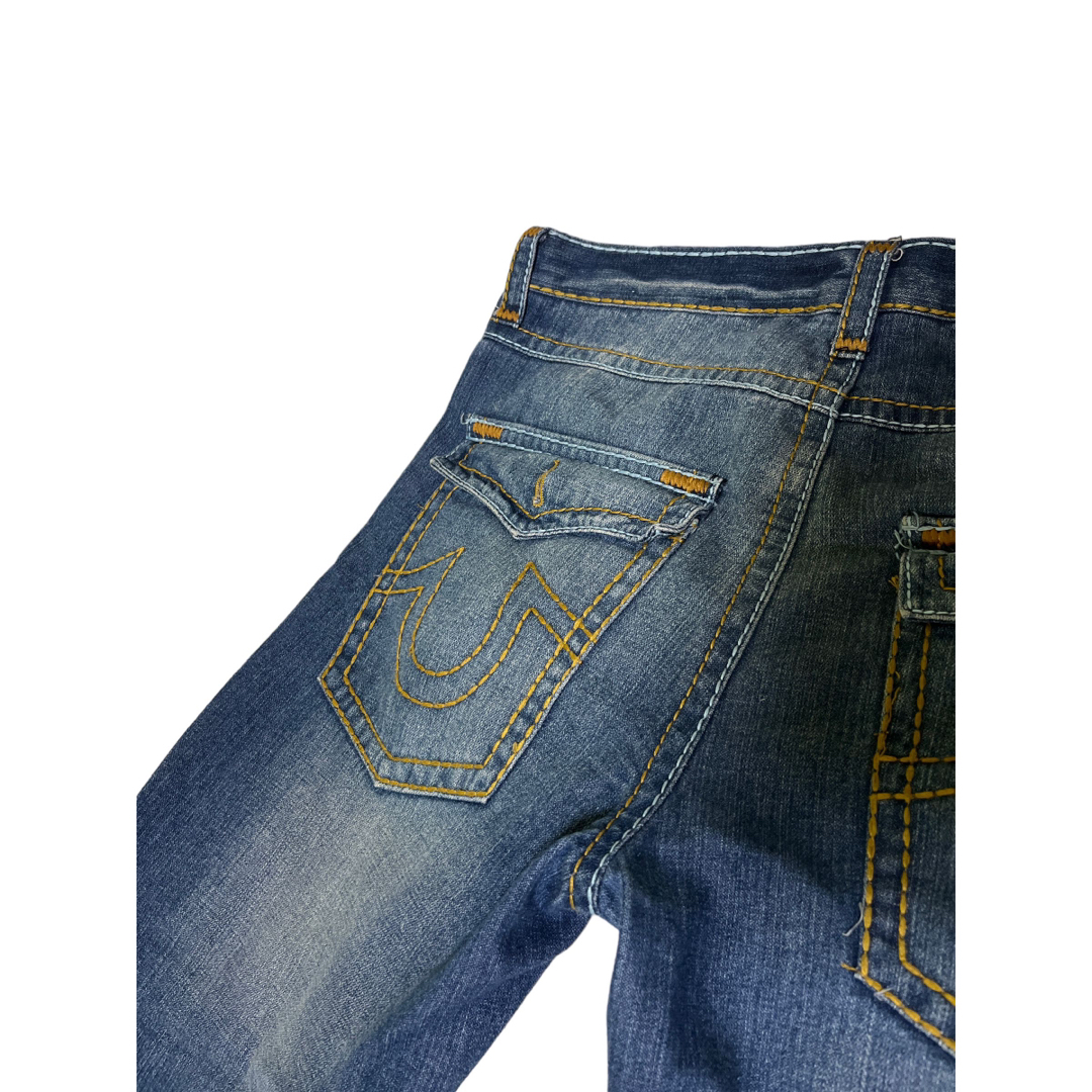 True Religion(トゥルーレリジョン)のTrue Religion トゥルーレリジョン　デニムパンツ　ヴィンテージ メンズのパンツ(デニム/ジーンズ)の商品写真