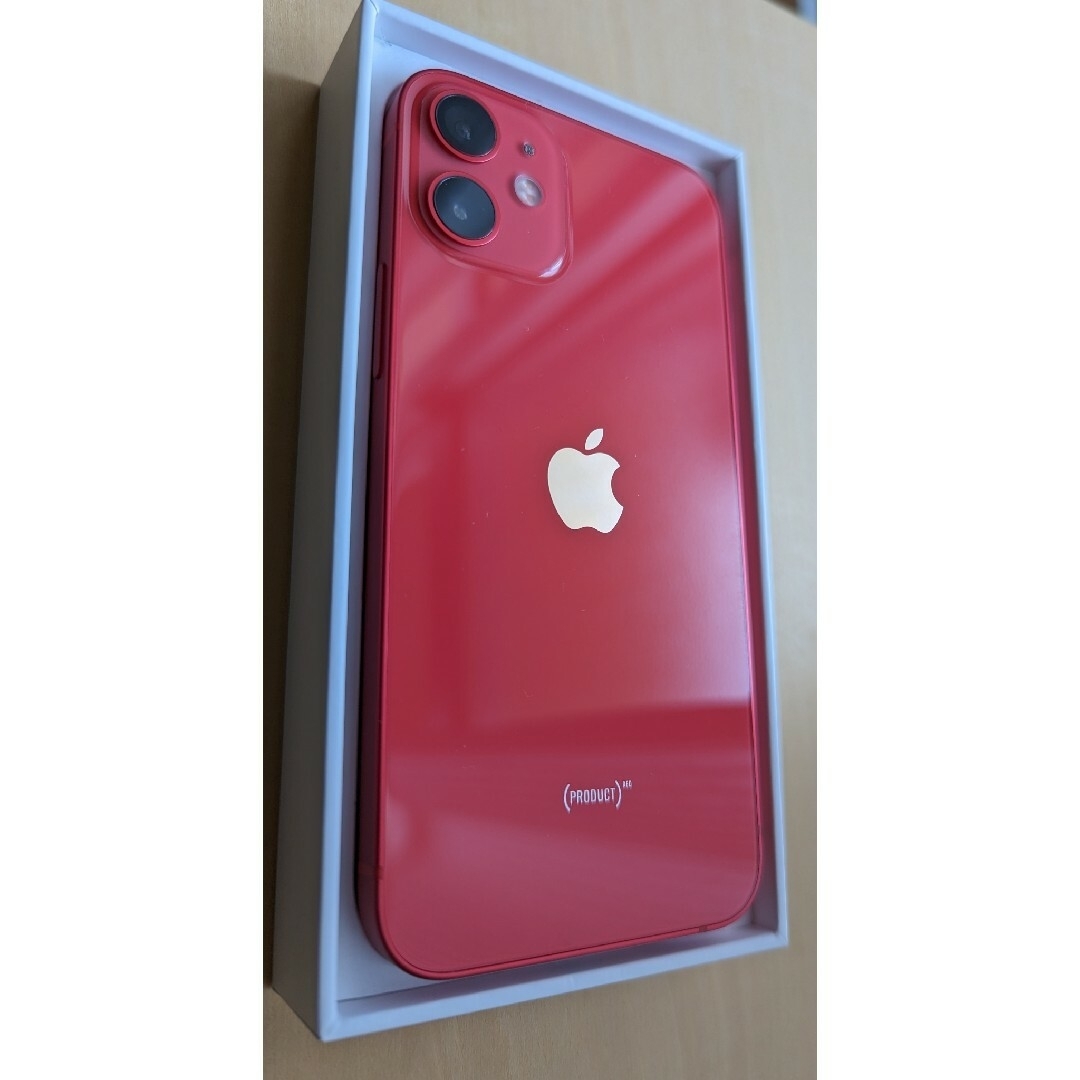 SIMフリーiPhone 12 mini レッド 128 GBスマートフォン本体