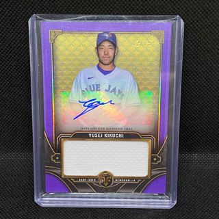 Topps Triple Threads  菊池雄星 直筆サインカード 75シリ(スポーツ選手)