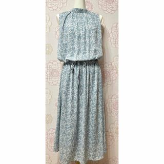 オリーブデオリーブ(OLIVEdesOLIVE)のオリーブデオリーブ  ワンピース  ワンピ　M 夏服　夏　水色　新品　未使用(ロングワンピース/マキシワンピース)