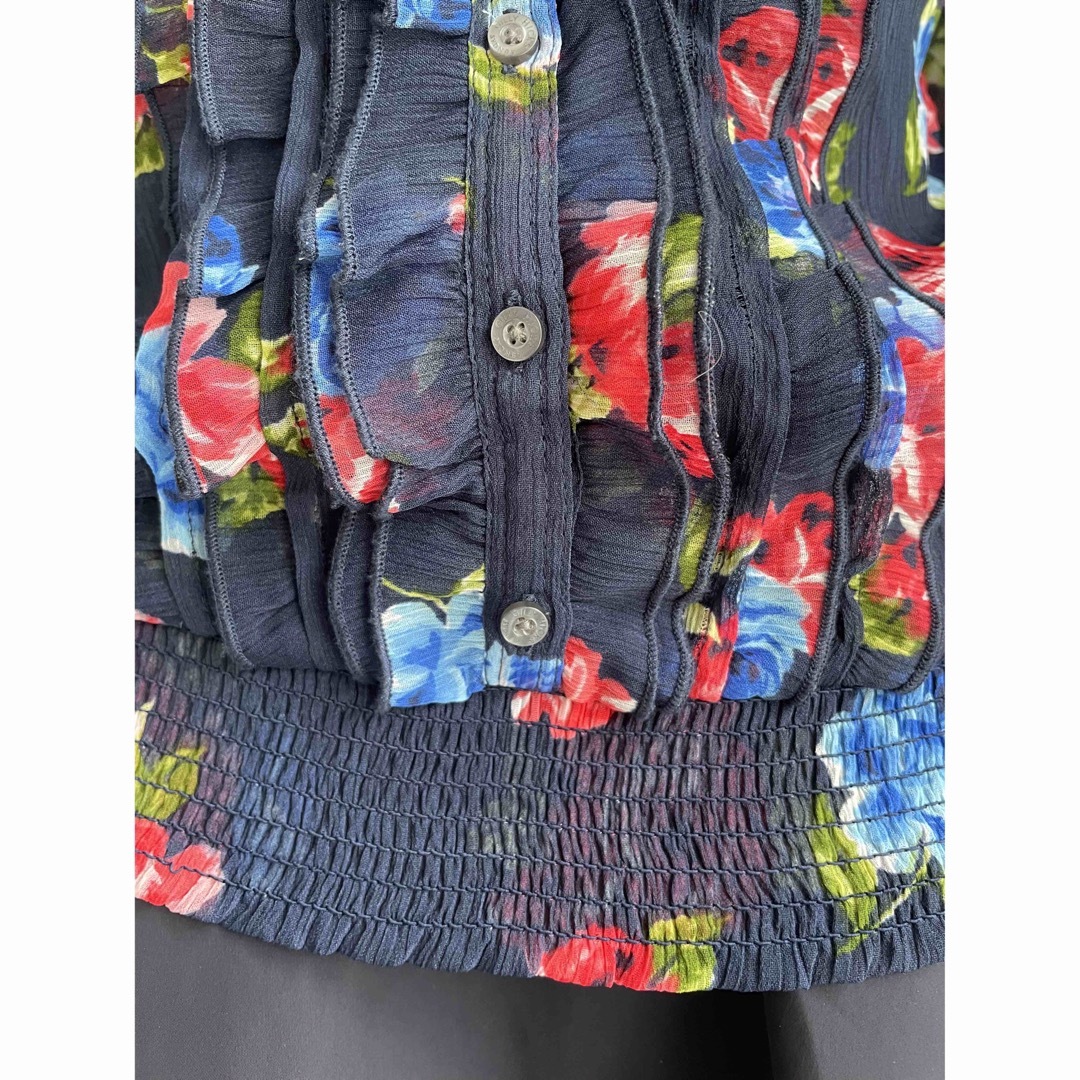 新品★GILLY HICKS ギリーヒックス★ブラウス★シアー★花柄★アバクロ 3