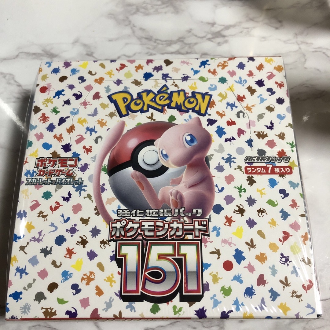 ポケモンカード151 1BOX シュリンク付き