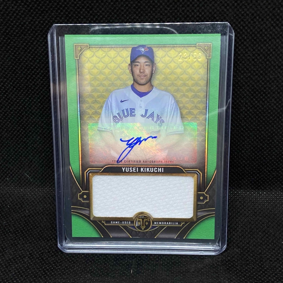 Topps Triple Threads  菊池雄星 直筆サインカード 50シリエンタメ/ホビー