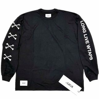 ダブルタップス(W)taps)の01 新品 WTAPS ダブルタップス LXLXW LS ロンT クロスボーン(Tシャツ/カットソー(七分/長袖))