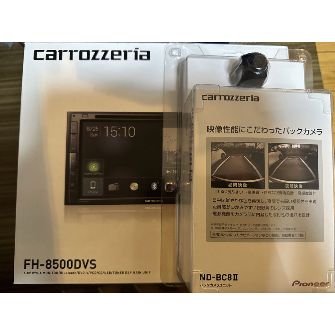 Pioneer - カロッツェリア FH-8500DVS + ND-BC8II 2点セットの通販 by