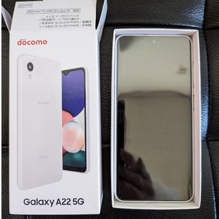 Galaxy - Galaxy A22 5G SC56B 64GB ホワイトの通販 by ぴかりん's