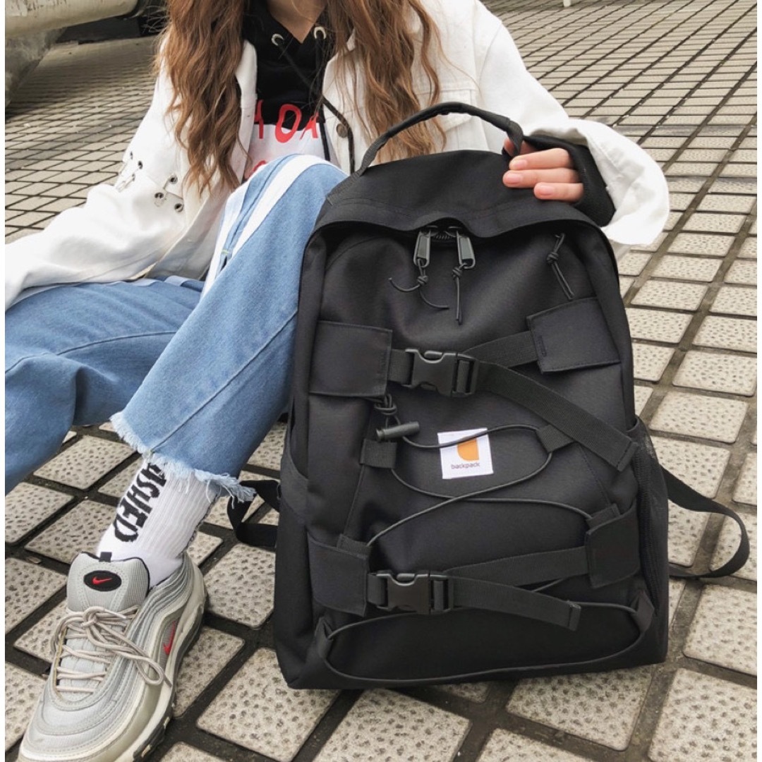 carhartt(カーハート)の★ひでお様★リュックバックパック 男女兼用 鞄　大容量　韓国　インポートリュック メンズのバッグ(バッグパック/リュック)の商品写真