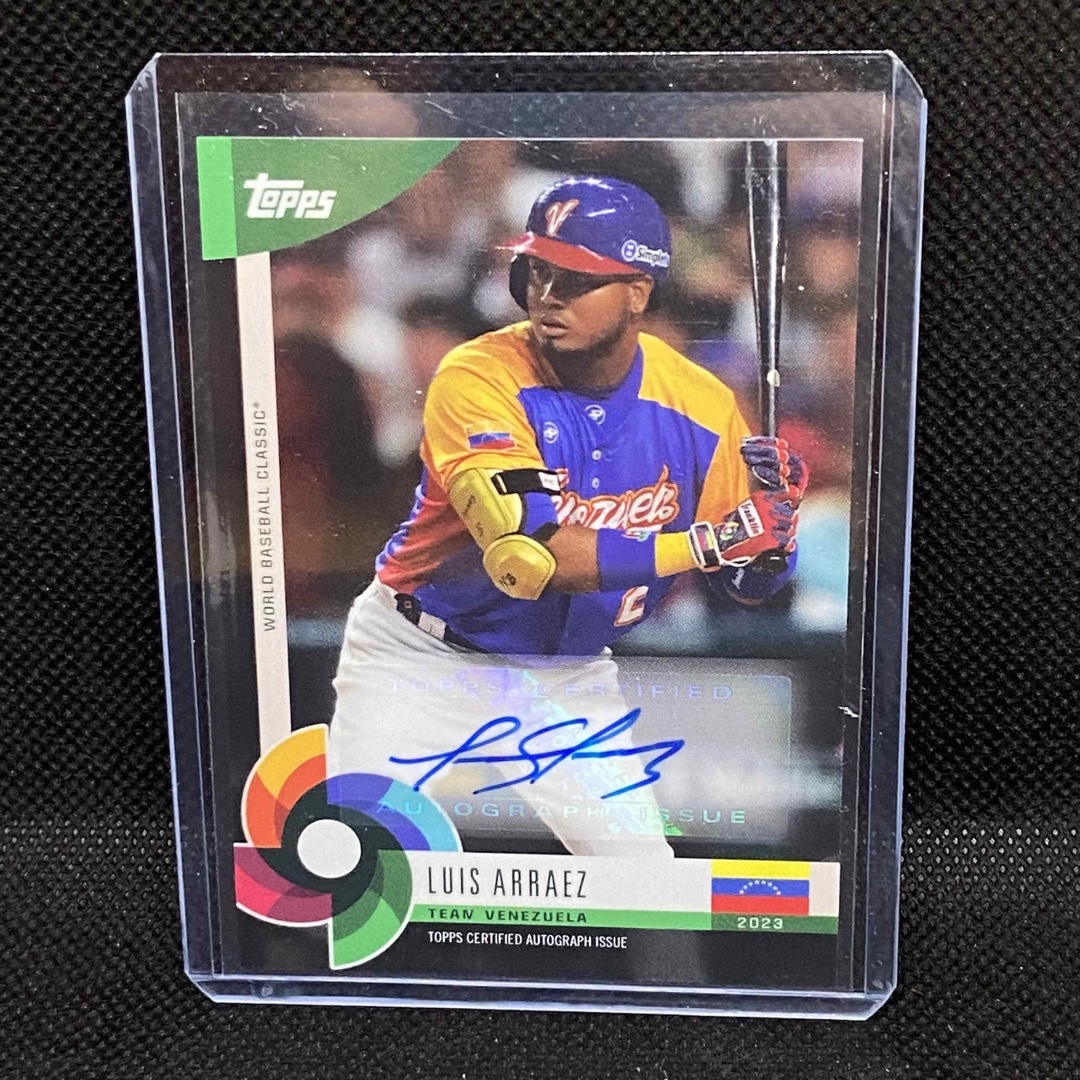 スポーツ/アウトドアTopps WBC ベネズエラ代表 ルイス  アラエス 直筆サインカード