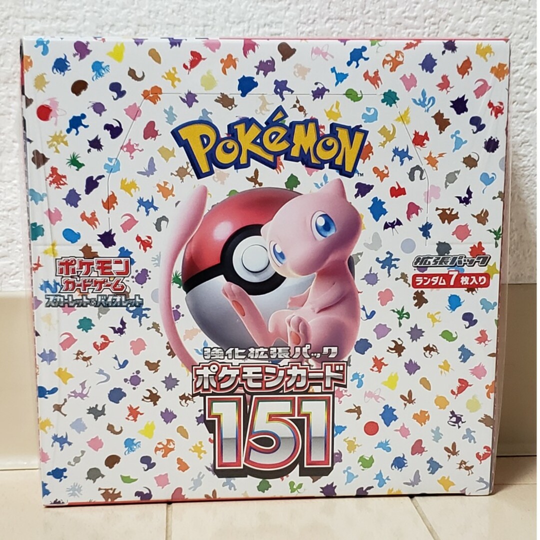 ポケモンカード151 1box シュリンク付きエンタメ/ホビー