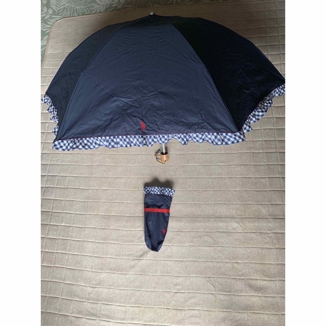 Ralph Lauren(ラルフローレン)の【レタス様専用】ラルフローレン折り畳み日傘　雨晴兼用 レディースのファッション小物(傘)の商品写真