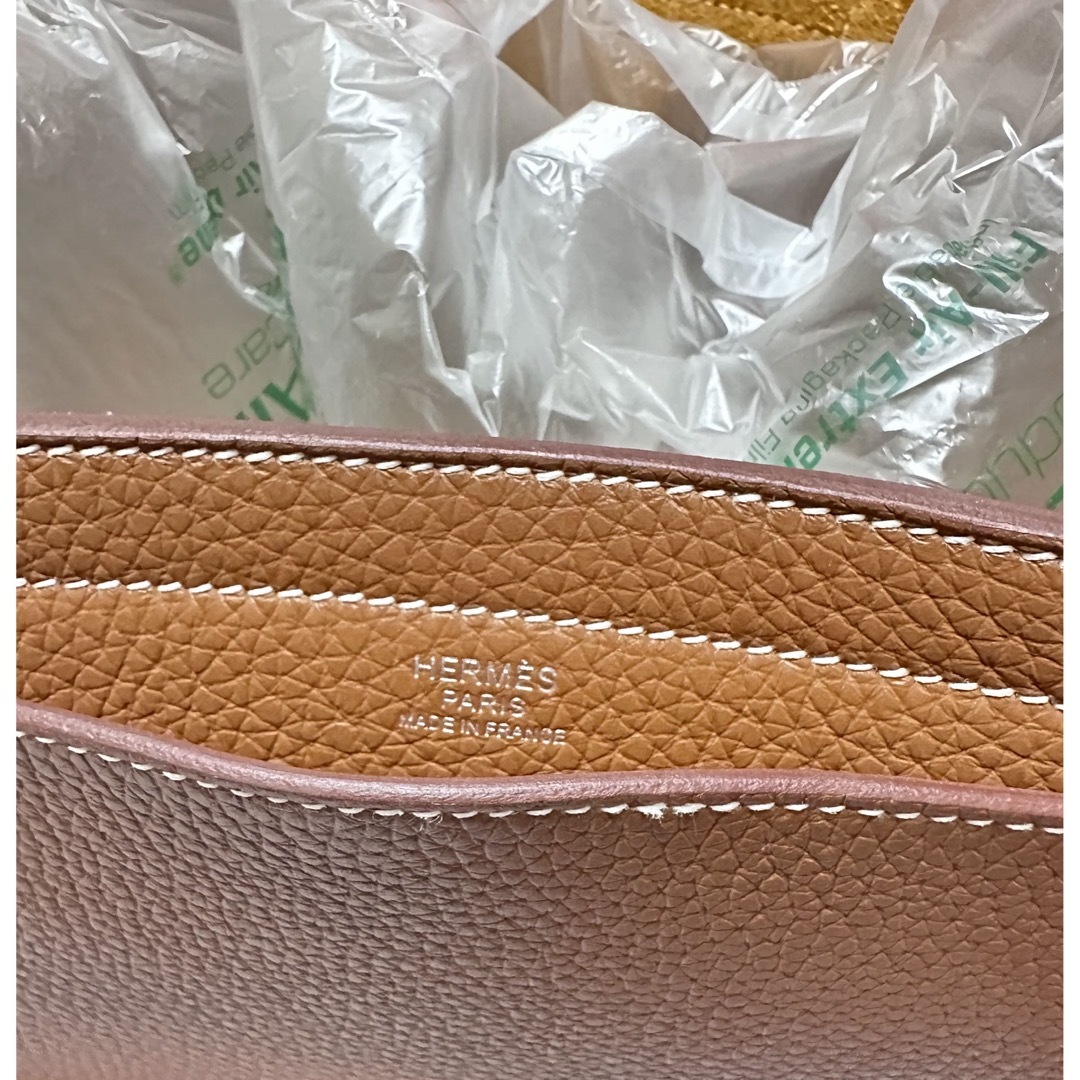 HERMES カバセリエ31 トートバッグゴールド