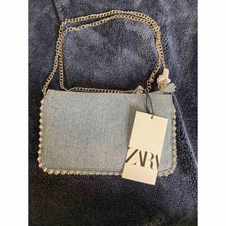 ザラ(ZARA)の大人気　ZARA デニム　ショルダー　バッグ(ショルダーバッグ)