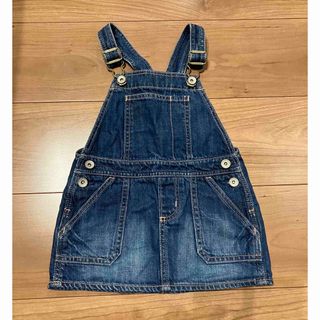 ベビーギャップ(babyGAP)の美品　ジャンパースカート　90cm babyGap(スカート)