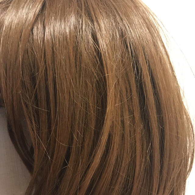 NAVANA(ナバーナ)の【購入者決定済】NAVANA WIG 前髪ありのショート 明るめ茶髪 中古 レディースのウィッグ/エクステ(その他)の商品写真