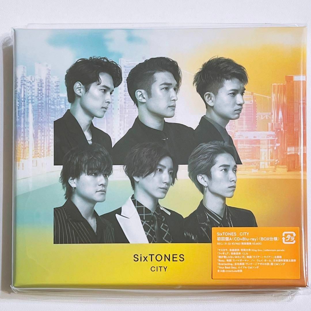 SixTONES - SixTONES CITY 初回盤A 新品未開封！ CD ブルーレイ