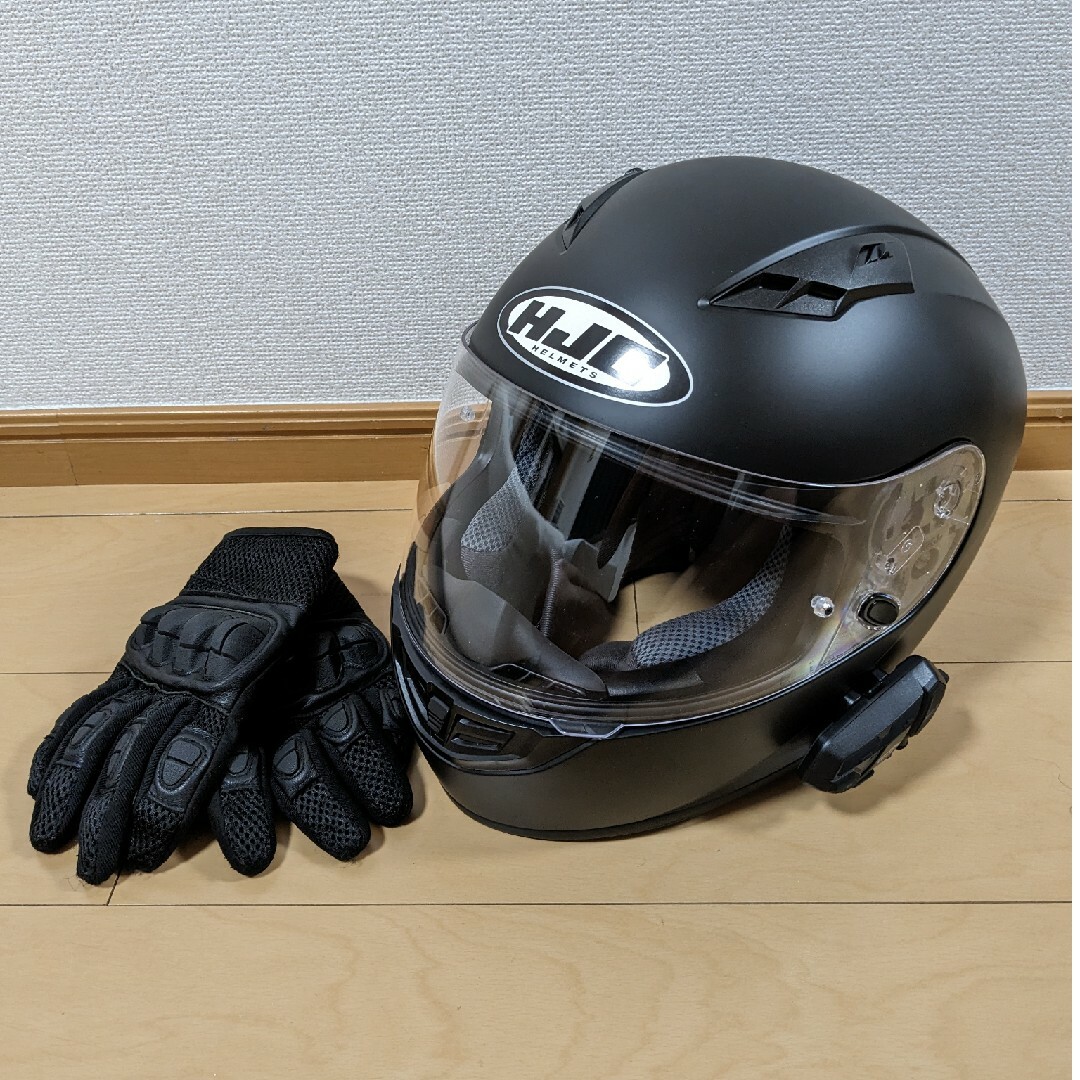 HJC - バイク用ヘルメット インカム付きの通販 by トム's shop|エイチ