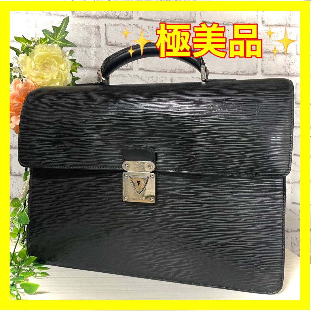 ⛄️極美品⛄️ ルイヴィトン エピ ラギート ビジネスバッグ ポルト