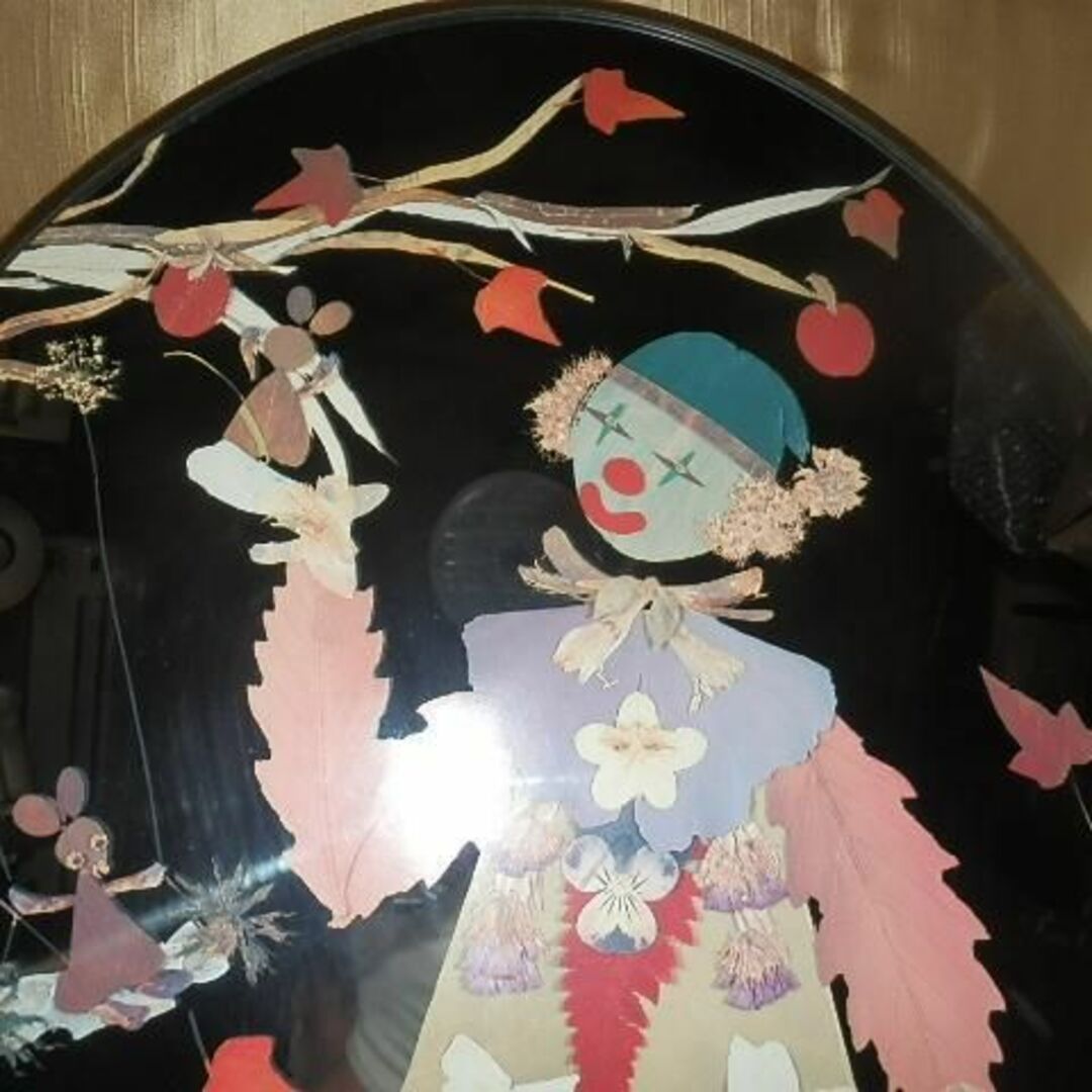 鏡の中ピエロ あなたがピエロならば鏡に映りません 60x45cm