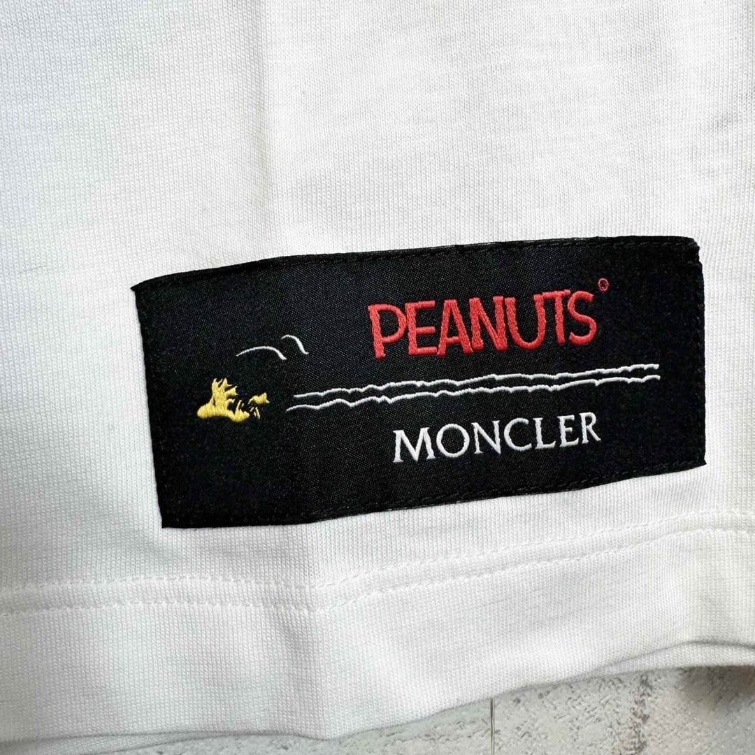 新品 100%本物 【S】MONCLER PEANUTS Tシャツ モンクレール