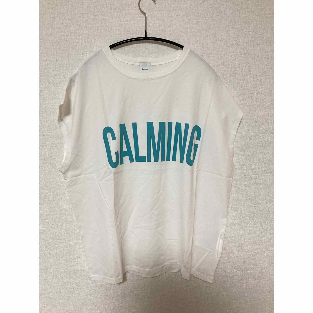 Spick & Span(スピックアンドスパン)のCALMINGフレンチT  ブルー レディースのトップス(Tシャツ(半袖/袖なし))の商品写真